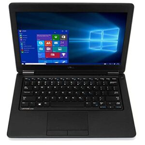 Dell Latitude E7250 12.5 Touchscreen Ultrabook Business Laptop Computer, Intel Core i7-5600U up to 3.2GHz, 16GB RAM, 512GB SSD, 802.11ac WiFi, Bluetooth, Windows 10 Professional (Renewed)