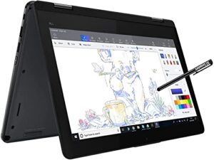 lenovo thinkpad yoga 11e 11.6″ 2-in-1 touchscreen (intel m3-8100y, 8gb ram, 512gb ssd, webcam, stylus), ruggedized & water resistant flip convertible laptop, type-c, wi-fi, ist pen, windows 10 / 11