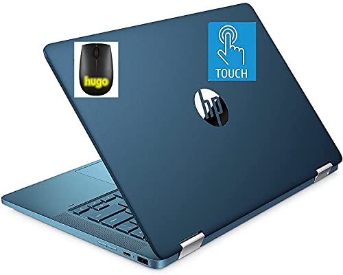 HP 2-in-1 Convertible Chromebook, 14inch HD Touchscreen, Intel N4020 Up to 2.8GHz, 4GB Ram, 64GB SSD, Intel UHD Graphics, Webcam,WiFi, Bluetooth,Blue, Chrome OS (Renewed)