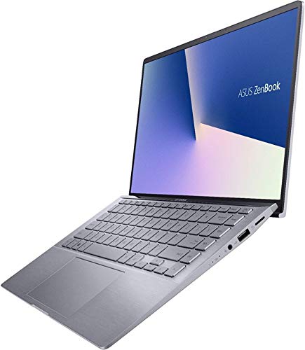 ASUS Zenbook 14" Full HD Laptop, AMD Ryzen 5-4500U, Backlit Keyboard, Front-Facing Camera, HDMI Output, Amazon Alexa, NVIDIA GeForce MX350, Windows 10, Light Gray (8GB RAM | 512GB PCIe SSD)