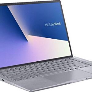 ASUS Zenbook 14" Full HD Laptop, AMD Ryzen 5-4500U, Backlit Keyboard, Front-Facing Camera, HDMI Output, Amazon Alexa, NVIDIA GeForce MX350, Windows 10, Light Gray (8GB RAM | 512GB PCIe SSD)