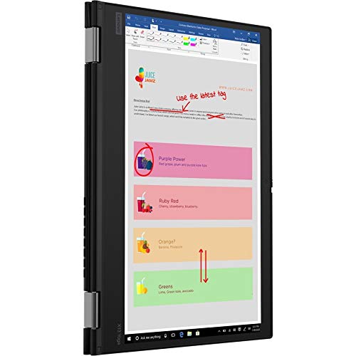 Lenovo ThinkPad X13 Yoga Gen 1 20SX001NUS 13.3" Touchscreen 2 in 1 Notebook - Full HD - 1920 x 1080 - Intel Core i7 (10th Gen) i7-10610U Quad-core (4 Core) 1.80 GHz - 16 GB RAM - 512 GB SSD - Black -