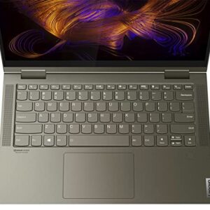 Lenovo - Yoga 7i 2-in-1 14" Touch Screen Laptop - Intel Evo Platform Core i5 - 12GB Memory - 512GB Solid State Drive - Dark Moss
