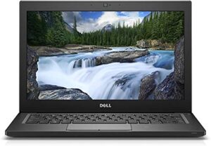 dell latitude 7290 12.5 hd, core i7 8650u 1.9ghz, 16gb ram, 512gb ssd, windows 10 pro 64bit, cam (renewed)