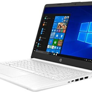 HP 14" HD (1366 x 768) BrightView Micro-Edge Laptop, Intel Celeron N4020, 4GB DDR4, 64GB eMMC, WiFi, Bluetooth, Webcam, USB 3.1 Type C, HDMI, Media Card Reader, Windows 10 S, 64GB ABYS MicroSD Card