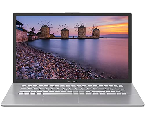 2022 Newest Upgraded ASUS Vivobook Laptops for College Student & Business, 17 inch HD+ Computer, Intel 10th Gen 4-Core i5-1035G1, 12GB RAM, 1TB SSD, HDMI, Webcam, Windows 11, LIONEYE MP