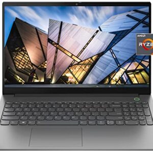 Lenovo ThinkBook 15 G3 Business Laptop, AMD Ryzen 5 5500U, 15.6" FHD IPS Anti-Glare Display, 12GB RAM, 512GB PCIe SSD, Wi-Fi 6, Backlit KB, Fingerprint Reader, USB-C, RJ-45, Windows 11 Pro