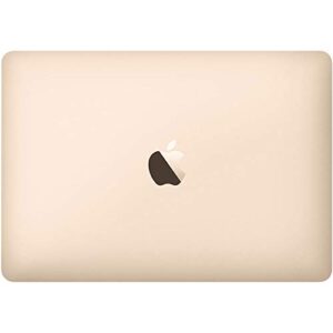 Apple MacBook MK4M2LL/A 12-Inch Laptop with Retina Display 256GB (Gold) - (Renewed)