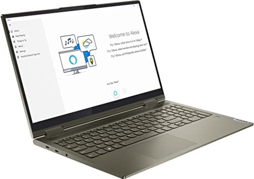 Lenovo 2023 Yoga 7i 15" FHD IPS Touchscreen 300nits 2-in-1 Laptop Intel Evo 4-Core i7-1165G7 Iris Xe Graphics 12GB RAM 2TB NVMe SSD WiFi AX Thunderbolt4 Fingerprint Backlit Windows 10 Pro w/RE USB