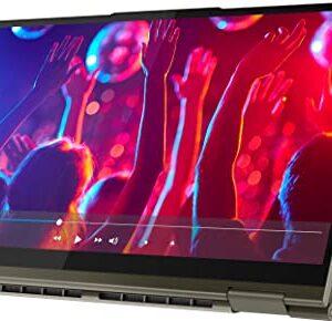 Lenovo 2023 Yoga 7i 15" FHD IPS Touchscreen 300nits 2-in-1 Laptop Intel Evo 4-Core i7-1165G7 Iris Xe Graphics 12GB RAM 2TB NVMe SSD WiFi AX Thunderbolt4 Fingerprint Backlit Windows 10 Pro w/RE USB