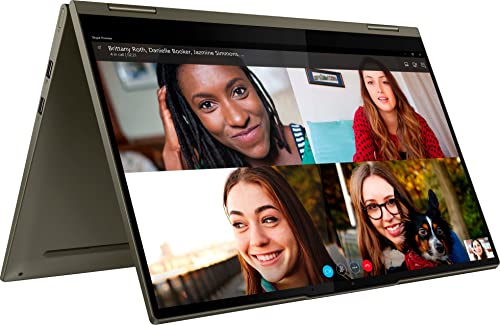 Lenovo 2023 Yoga 7i 15" FHD IPS Touchscreen 300nits 2-in-1 Laptop Intel Evo 4-Core i7-1165G7 Iris Xe Graphics 12GB RAM 2TB NVMe SSD WiFi AX Thunderbolt4 Fingerprint Backlit Windows 10 Pro w/RE USB