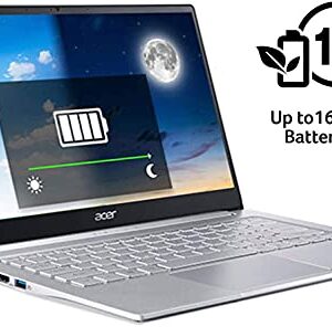 2022 Acer Swift 3 Thin & Light Business Laptop 14" FHD IPS Display, Intel Core Evo i7-1165G7 Up to 4.7Ghz, 8GB RAM 512GB SSD, Intel Iris Xe Graphics, Fingerprint Reader, Backlit Keyboard, Win10