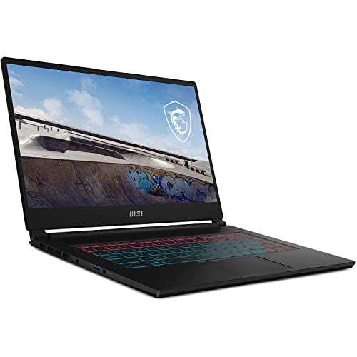 2022 MSI Stealth 15M B12UE-040 (i7-1260P, 64GB RAM, 1TB NVMe SSD, RTX 3060 6GB, 15.6" FHD 144Hz, Windows 11 Pro) Gaming Laptop