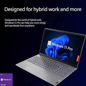 Lenovo ThinkBook 15.6" Laptop, 15.6" FHD Anti-Glare Display, AMD Ryzen 5 5500U Processor (6 Cores, 4.0GHz), Ethernet Port, Backlit Keyboard, Fingerprint Reader, Windows 11 Pro (20GB RAM | 1TB SSD)