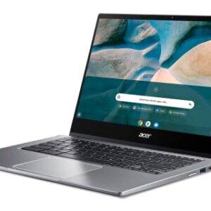 Acer Chromebook Enterprise Spin 514 Convertible Laptop | AMD Ryzen 5 3500C | 14" Full HD IPS Touch Display | 8GB DDR4 | 128GB SSD | microSD | Wi-Fi 5 | Backlit Keyboard | Chrome OS | CP514-1WH-R1H8