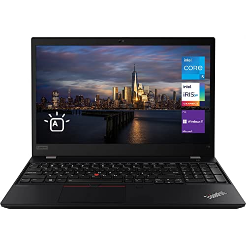 Lenovo ThinkPad T15 Gen 2 Business Laptop, 15.6" FHD Display, Intel Core i5-1135G7, 24GB DDR4 RAM, 1TB SSD, Webcam, Fingerprint Reader, Backlit Keyboard, Wi-Fi 6, Windows 11 Pro, Black