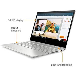 HP Envy X360 2-in-1 Touchscreen Laptop 15.6" FHD i7-10510U Business PC, 16GB RAM, 512GB SSD, Quad-Core up to 4.90 GHz, USB-C, Fingerprint, Backlight Keyboard, B&O Speakers, Webcam, Win 10