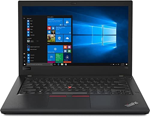 Lenovo ThinkPad T480 Laptop Intel Core i5-7300 16 GB DDR4 Memory Ram 256 GB SSD 14.0" HD Windows 10 Pro 64-bit, CAM (Renewed)