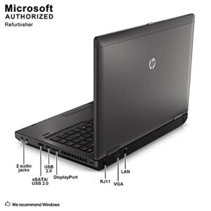 HP ProBook 6470B 14in HD Notebook High Performance Business Laptop Computer, Intel i5-3210M up to 3.1GHz, 8GB RAM, 128GB SSD, DVD, WiFi, Windows 10 Pro 64 Bit (Renewed)