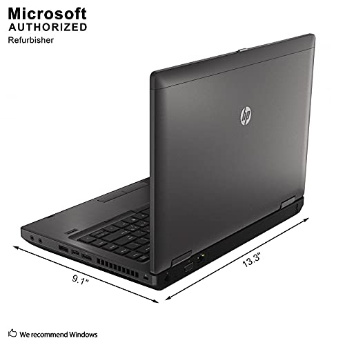 HP ProBook 6470B 14in HD Notebook High Performance Business Laptop Computer, Intel i5-3210M up to 3.1GHz, 8GB RAM, 128GB SSD, DVD, WiFi, Windows 10 Pro 64 Bit (Renewed)