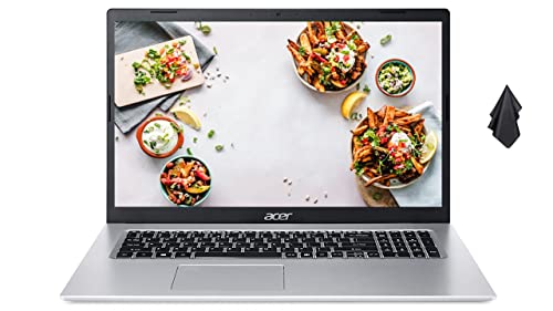 2022 Newest Acer Aspire 5 Slim Laptop, 17.3" HD+ IPS Display, Intel Core i3-1115G4 Processor (up tp 4.10 GHz), Bluetooth, Webcam, Windows 11 Home (16GB RAM | 1TB SSD)