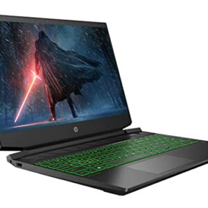 HP 2022 Pavilion Gaming 15.6" FHD IPS Laptop, AMD Ryzen 5-5600H (Beats i7-9750H), 32GB RAM, 1TB HDD+1TB SSD, Backlit Keyboard, GeForce GTX 1650, Win 11, Acid Green, 32GB SnowBell USB Card