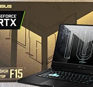 2022 New ASUS Powerful TUF Dash Gaming Laptop: 15.6" FHD 144Hz IPS Display, Intel Gaming H Core H 8-Core i7-11370H, 32GB RAM, 1.5TB SSD, 4GB GeForce RTX 3050Ti, Wifi6, Backlit-KYB, DTS, Win10H