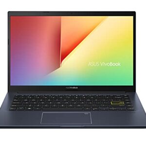 ASUS VivoBook 14 M413 Everyday Value Laptop (AMD Ryzen 5 3500U 4-Core, 8GB RAM, 256GB SSD, AMD Vega 8, 14.0" Full HD (1920x1080), Fingerprint, WiFi, Bluetooth, Webcam, Win 10 Home) (Renewed)