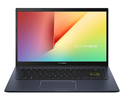 ASUS VivoBook 14 M413 Everyday Value Laptop (AMD Ryzen 5 3500U 4-Core, 8GB RAM, 256GB SSD, AMD Vega 8, 14.0" Full HD (1920x1080), Fingerprint, WiFi, Bluetooth, Webcam, Win 10 Home) (Renewed)