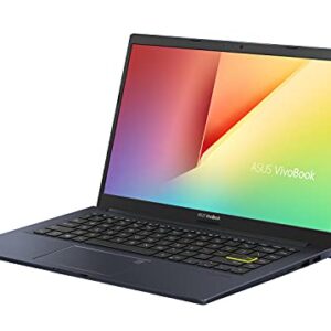 ASUS VivoBook 14 M413 Everyday Value Laptop (AMD Ryzen 5 3500U 4-Core, 8GB RAM, 256GB SSD, AMD Vega 8, 14.0" Full HD (1920x1080), Fingerprint, WiFi, Bluetooth, Webcam, Win 10 Home) (Renewed)