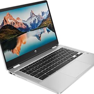 2022 HP Convertible 2-in-1 Chromebook Laptop, 14" HD IPS Touchscreen, Intel Celeron Processor up to 2.75GHz, 4GB Ram, 32GB SSD, Super-Fast 6th Gen WiFi, Chrome OS(Renewed) (Dale Silve)