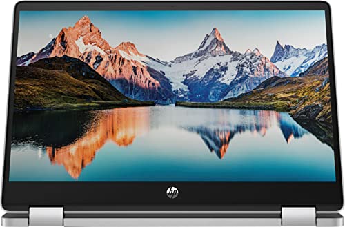 2022 HP Convertible 2-in-1 Chromebook Laptop, 14" HD IPS Touchscreen, Intel Celeron Processor up to 2.75GHz, 4GB Ram, 32GB SSD, Super-Fast 6th Gen WiFi, Chrome OS(Renewed) (Dale Silve)