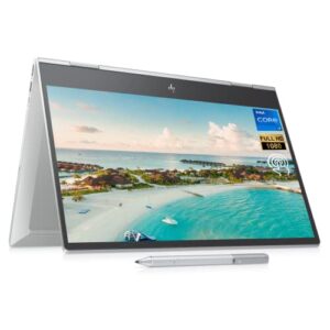 hp envy x360 2-in-1 laptop, 15.6″ fhd touchscreen, intel core i7-1195g7 processor, 64gb ram, 2tb ssd, webcam, backlit kb, fp reader, sd card reader, wi-fi 6, windows 11 home, stylus pen included