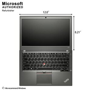 Lenovo ThinkPad X250 Intel i5-5300U 2.30GHz 8GB RAM 256GB SSD Win 10 Pro Webcam (Renewed)