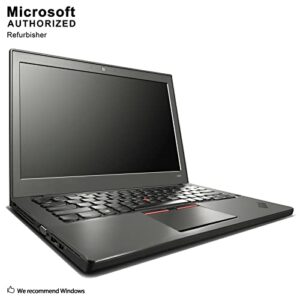 Lenovo ThinkPad X250 Intel i5-5300U 2.30GHz 8GB RAM 256GB SSD Win 10 Pro Webcam (Renewed)