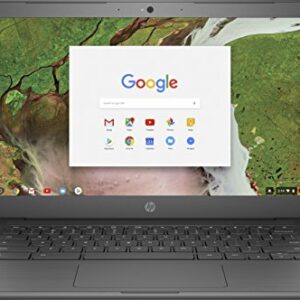 HP 14" Touchscreen Chromebook - Intel Celeron N3350 - 4GB Memory - 32GB eMMC - WiFi & Bluetooth - Webcam - Gray