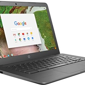 HP 14" Touchscreen Chromebook - Intel Celeron N3350 - 4GB Memory - 32GB eMMC - WiFi & Bluetooth - Webcam - Gray