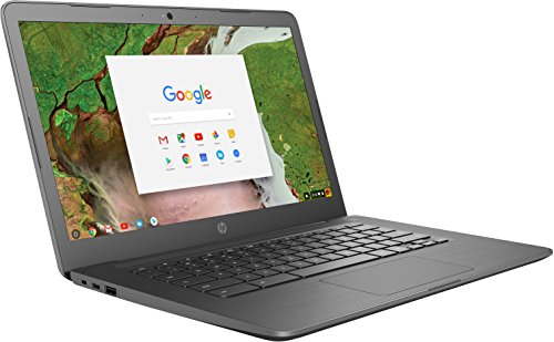 HP 14" Touchscreen Chromebook - Intel Celeron N3350 - 4GB Memory - 32GB eMMC - WiFi & Bluetooth - Webcam - Gray