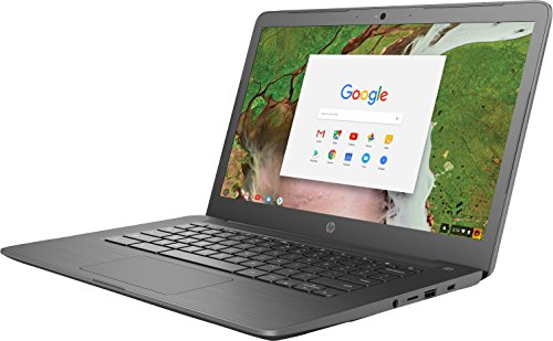 HP 14" Touchscreen Chromebook - Intel Celeron N3350 - 4GB Memory - 32GB eMMC - WiFi & Bluetooth - Webcam - Gray