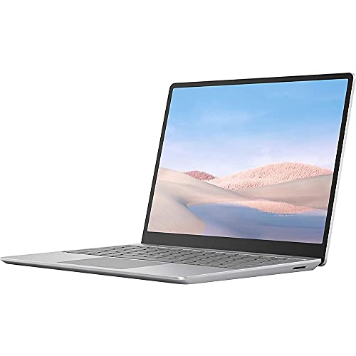 Microsoft Surface Laptop Go 12.4" Intel i5-1035G1 4GB RAM, 64GB eMMC Touchscreen Bundle w/Elite Suite 18 Software + 1 YR CPS Enhanced Protection Pack