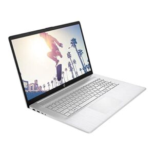 HP Premium 17.3-inch HD+ Touchscreen 256GB SSD 2.6GHz Ryzen 3 Laptop (8GB RAM, AMD Ryzen 3 3250U, Windows 10 Home) Natural Silver, 17-cp0056nr, 17-30.99 inches