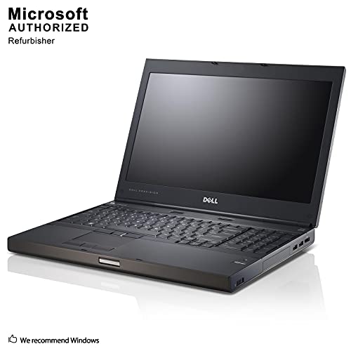 Dell Precision M6600 17.3 Inch Workstation Laptop, Intel Core i5-2520M up to 3.2GHz, 8G DDR3, 320G, DVD, WiFi, VGA, HDMI, DP, Win 10 Pro 64 Bit Multi-Language Support English/French/Spanish(Renewed)
