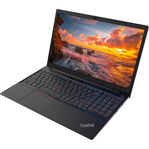 Lenovo ThinkPad E15 Business Laptop, 15.6" FHD IPS Anti-Glare Display, AMD Ryzen 7 5700U(Beat i7-1260U), HDMI, Webcam, WiFi 6, Fingerprint Reader, Windows 11 Pro (24GB RAM | 1TB PCIe SSD)