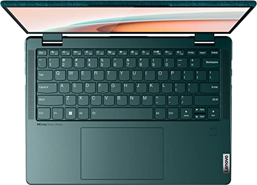 Lenovo Yoga 6 13 2-in-1 Laptop 13.3" WUXGA IPS Touchscreen (100% sRGB) AMD Hexa-Core Ryzen 5 5500U (Beats i7-10510U) 8GB RAM 256GB SSD Backlit Fingerprint HDMI USB-C Dolby Win11 Dark Teal + Pen