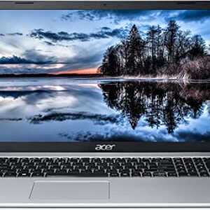 Acer Newest Aspire 3 17.3'' Full HD Screen Laptop, 11th Gen Intel Core i5-1135G7(Beat i7-1065G7, Up to 4.2GHz), 8GB RAM, 256GB SSD, Webcam, WiFi, HDMI, RJ-45, Bluetooth, Windows 10, Silver+JVQ MP