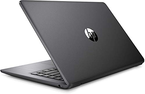 HP 2022 Stream 14" HD Thin and Light Laptop, Intel Celeron N4000 Processor, 4GB RAM, 64GB eMMC, HDMI, Webcam, WiFi, Bluetooth, 1 Year Office 365, Windows 10 S, Brilliant Black, W/ IFT Accessories