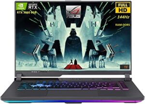 asus latest rog strix premium g15 series gaming laptop, 15.6” 144hz ips fhd display, 6gb nvidia rtx 3060, 8-core amd gaming ryzen 7-4800hx, 64gb ddr5, 1.5tb ssd, wi-fi6, backlit rgb-kyb, win11h, t.f