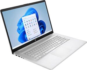 hp laptop 17-cn0058cl, 17.3″ full hd ips display, intel core i5-1135g7, intel iris xe graphics, 8gb ram, 256gb ssd, natural silver (renewed)