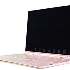 Intel® Core™ i7-8550U, 16GB RAM and 512GB SSD, 13.3 Inches Tygazer Thin Touch Screen Laptop and Backlit Keyboard - Rose Gold