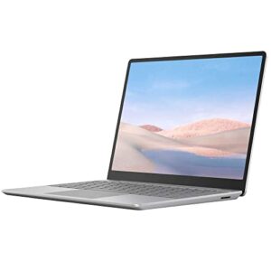microsoft surface laptop go 12.4″ touchscreen notebook – 1536 x 1024 – intel core i5 (10th gen) i5-1035g1 1 ghz – 8 gb ram – 256 gb ssd – platinum – windows 10 pro – intel uhd graphics – pixelsense –